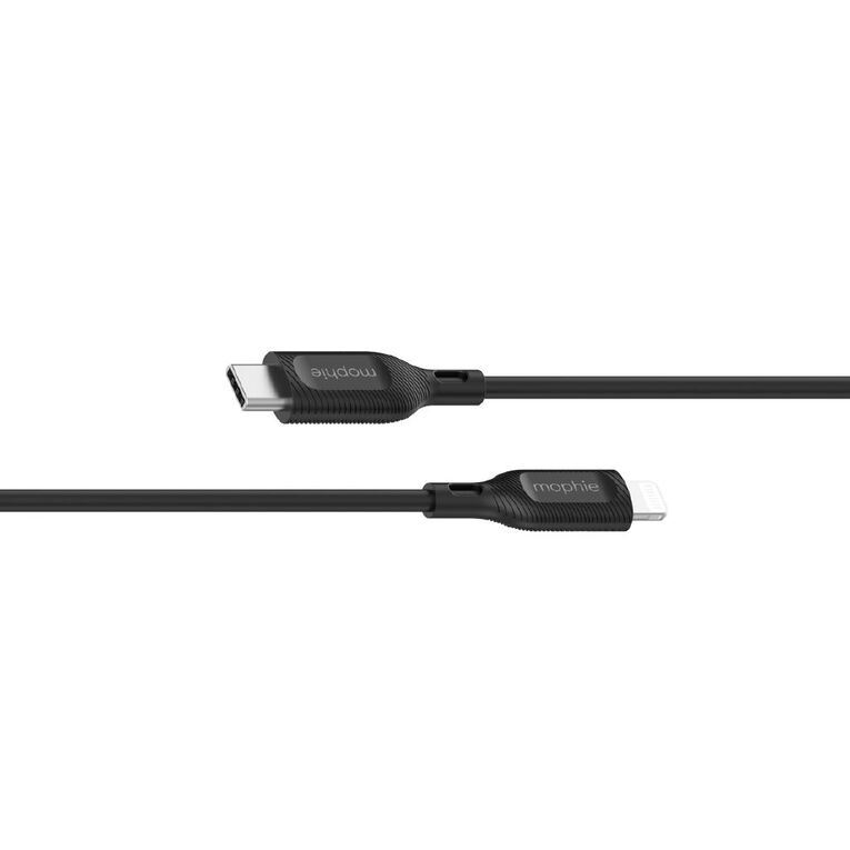 Mophie Essential USB-C to Lightning TPE Cable 2m - Black, , hi-res