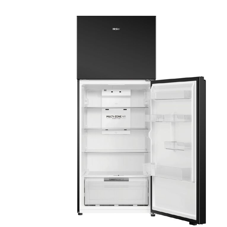 Haier 443L 300 Series Top Mount Fridge Freezer - Black, , hi-res