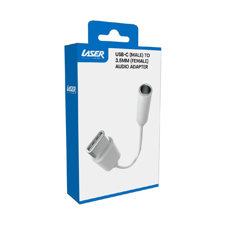 Laser USB-C (Male) to 3.5mm (Female) Audio Adapter, , hi-res