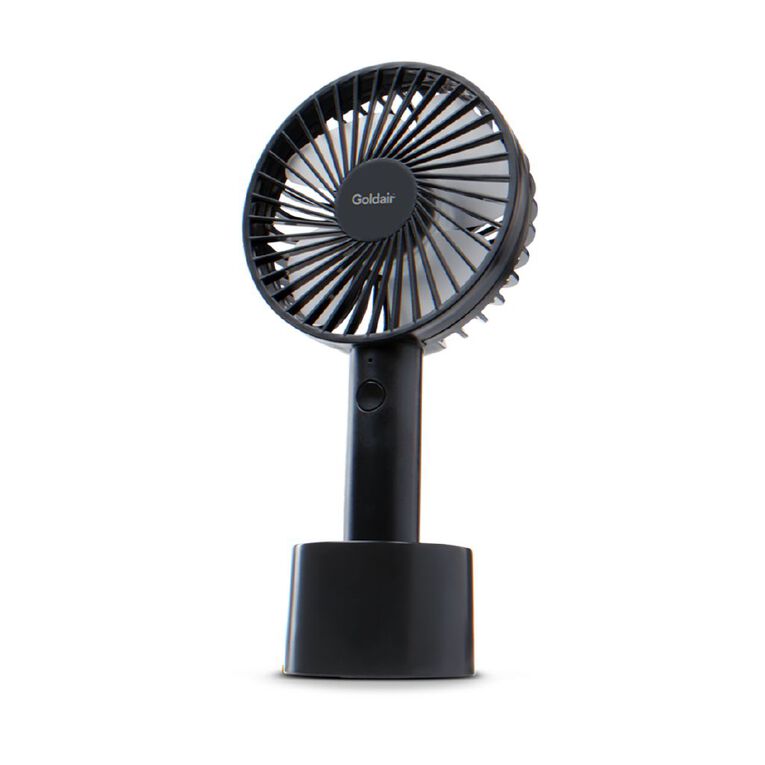 Goldair Rechargeable Handheld Fan, , hi-res