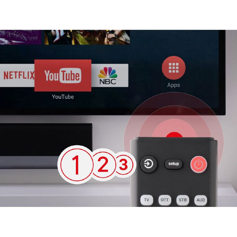 One for All Essence 4 Device Universal Remote Control Noel Leeming