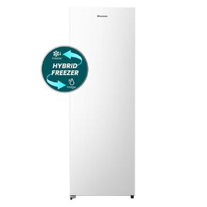 Hisense Single Door White Hybrid Fridge/Freezer 240L