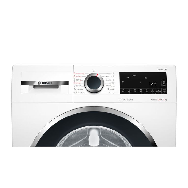 Bosch 10kg/5kg Series 6 Front Load Washer/Dryer - White, , hi-res