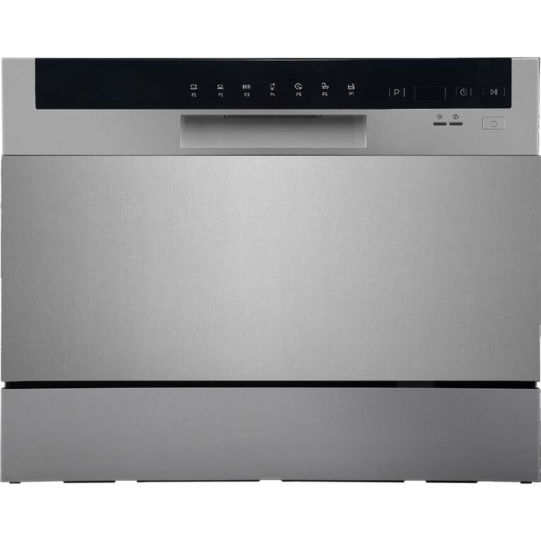 Award 55cm Compact Freestanding or Built-under Dishwasher - Silver, , hi-res