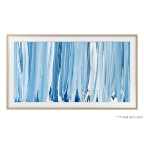 Samsung Frame 55 Inch Modern Teak Bezel