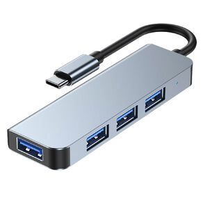 Laser USB-C to 4 Port USB-A Hub