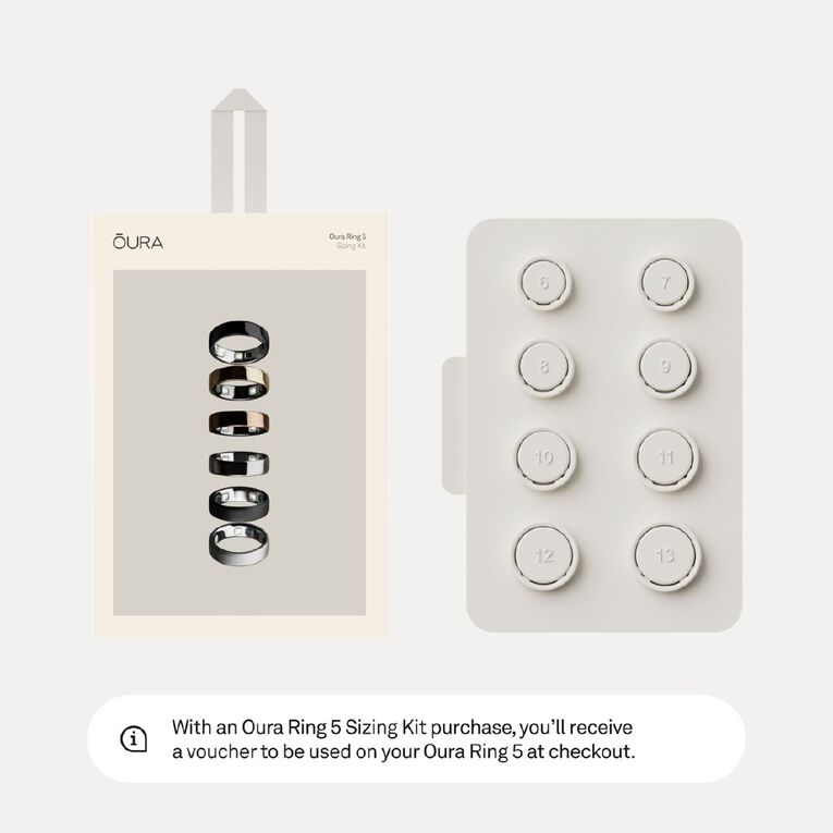 Oura Ring 5 Sizing Kit, , hi-res