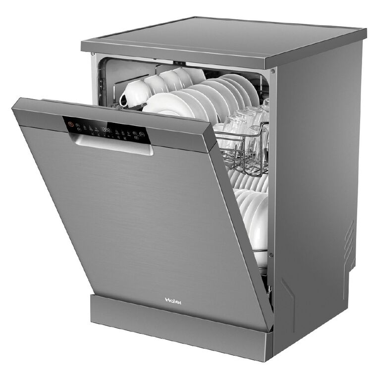 Haier 60cm 500 Series Freestanding Dishwasher - Satina, , hi-res