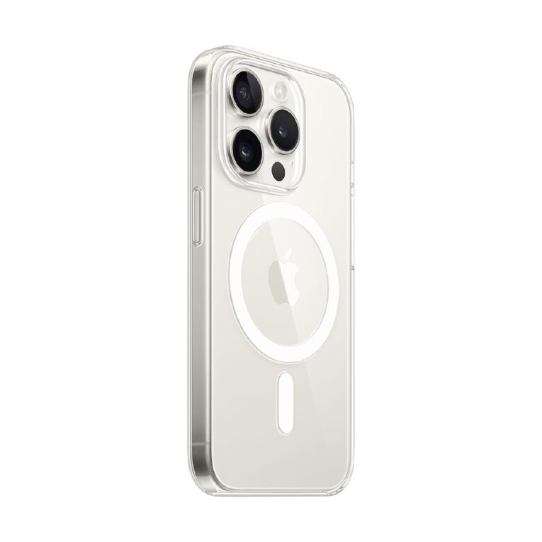 Apple iPhone 15 Pro Clear Case with MagSafe, , hi-res