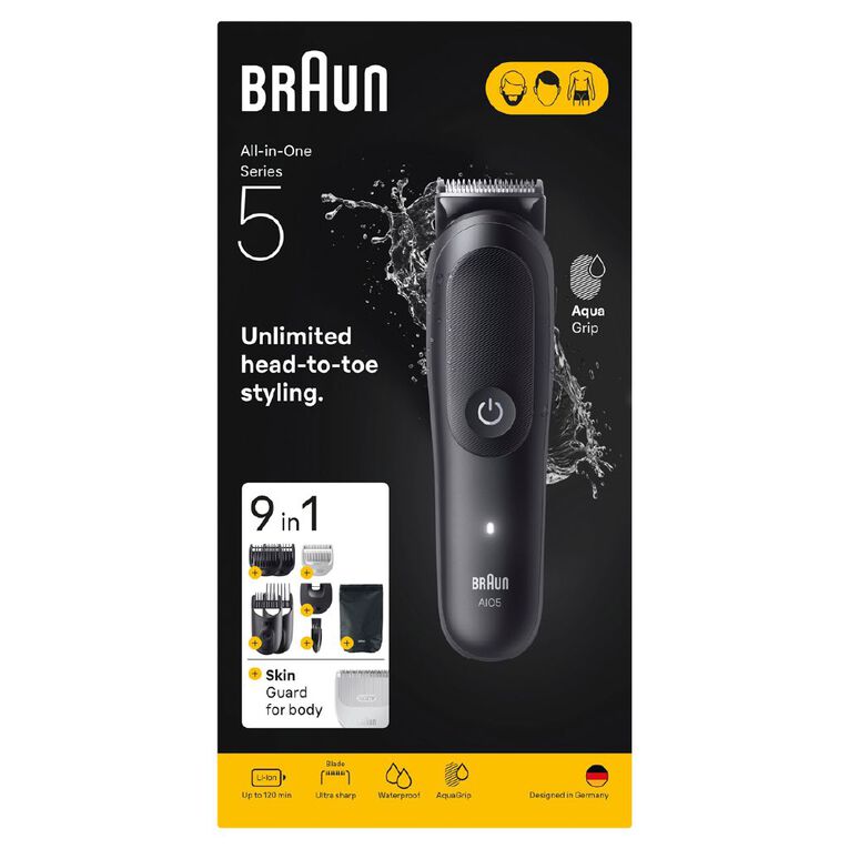 Braun All-in-One Kit Series 5 9in1 Grooming Kit, , hi-res