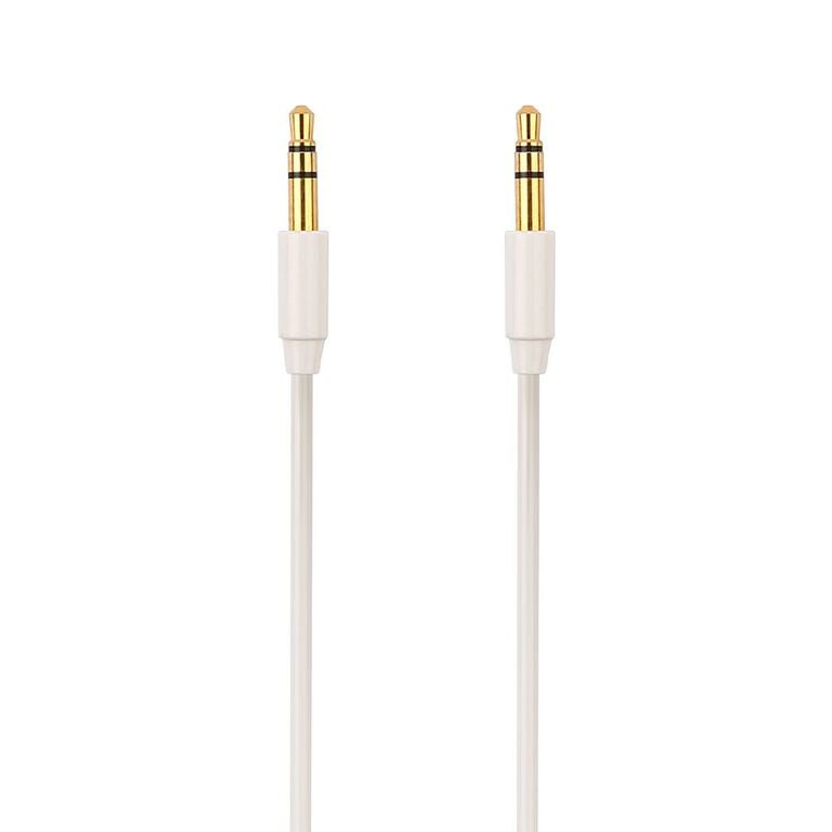 Endeavour 3.5mm AUX Cable White - 1m, , hi-res