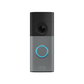 Ring Wired Video Doorbell 2K (2nd Gen) Plug-In - Speckled Grey
