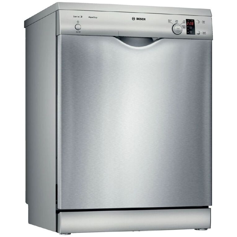 Bosch 60cm Series 2 Freestanding Dishwasher - Brushed Steel, , hi-res