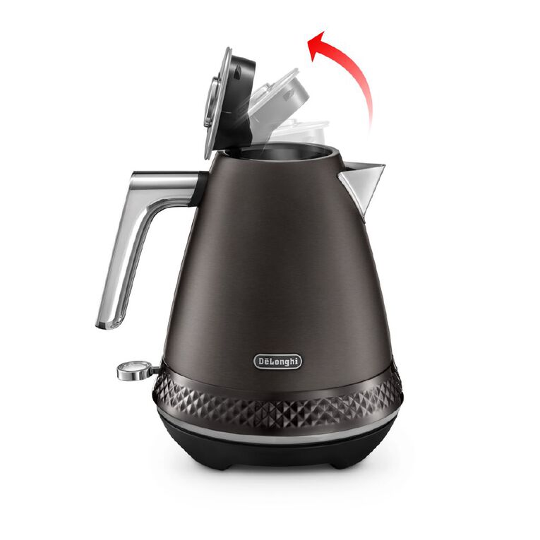 Delonghi Diadema Kettle Black, , hi-res