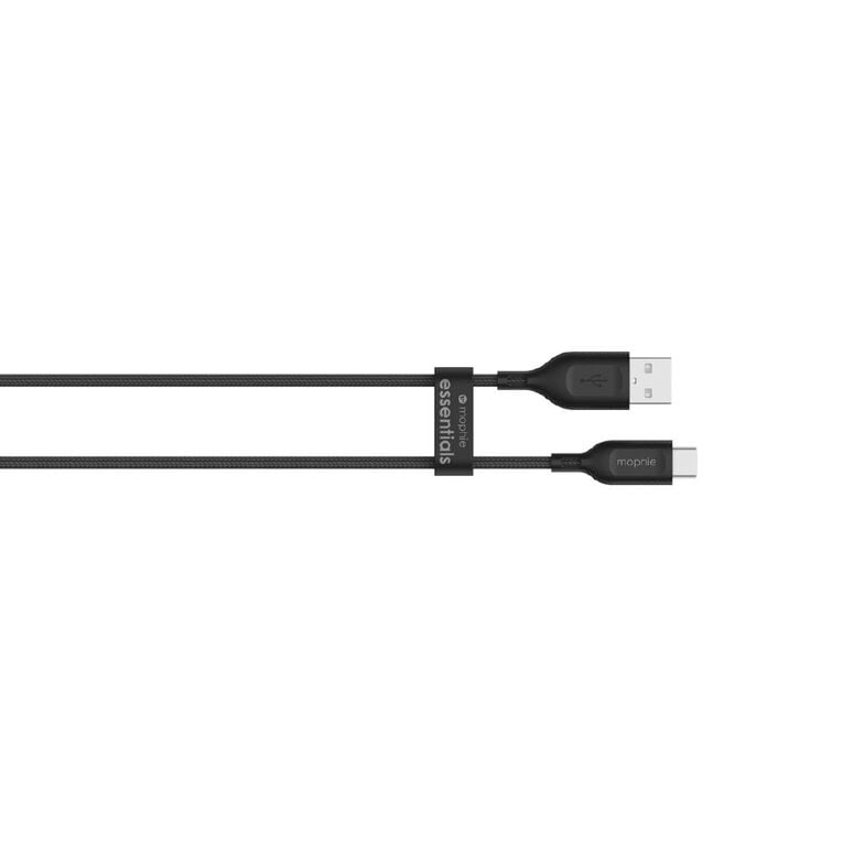 Mophie USB-C to USB-A 2m Cable Black, , hi-res