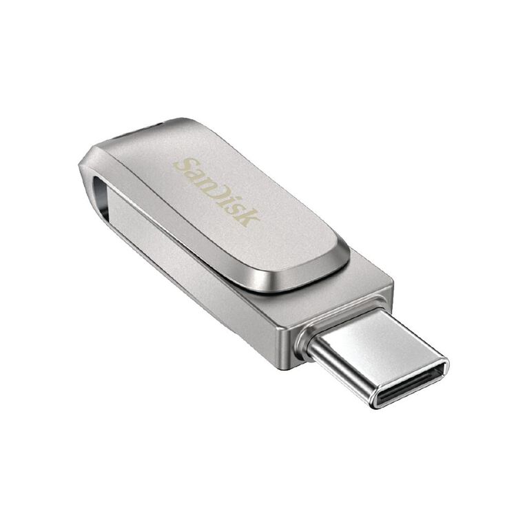 Sandisk Ultra Luxe Dual USB3.1/Type C Flash Drive Metal - 64GB - 150MB/s, , hi-res