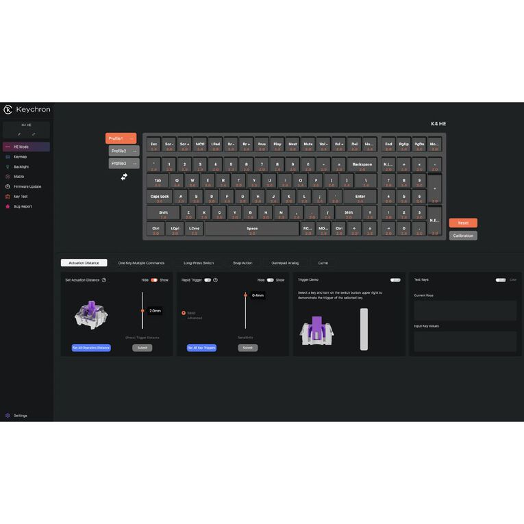 Keychron K4 HE Wireless Magnetic Switch Special Edition Custom Keyboard - Black, , hi-res