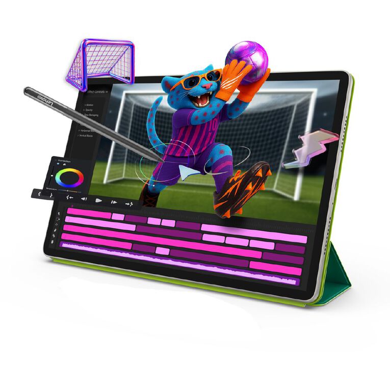Lenovo Yoga Tab FIFA Edition 11.1 inch 3.2K 144Hz Qualcomm Snapdragon 8 Gen 3 (QCM8650Q) 12GB/256 Wifi Tablet With Folio & Pen, , hi-res