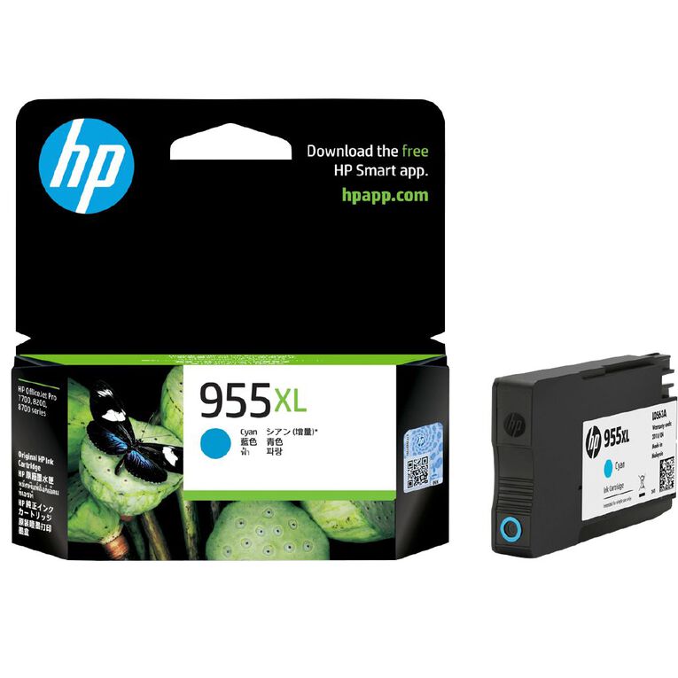 HP 955XL Ink - Cyan, , hi-res