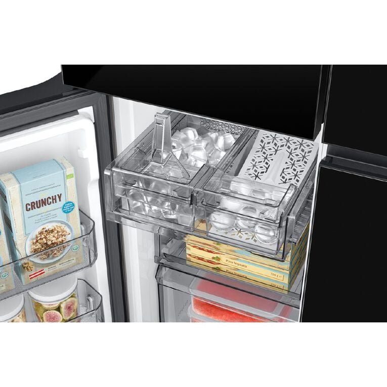 Samsung 646L Bespoke Refrigerator 4-Door FDR Beverage Centre - SRFX9400BG, , hi-res