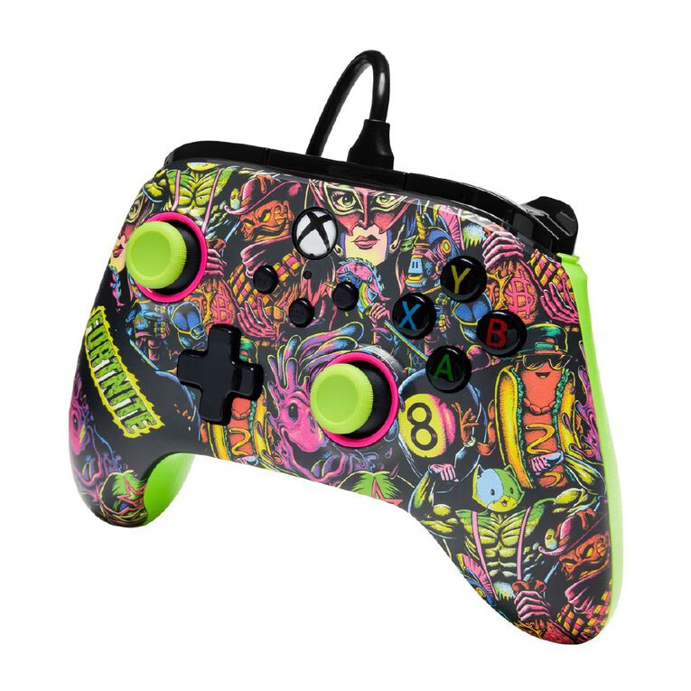 PowerA Advantage Wired Controller for Xbox Series X|S - Fortnite Glow, , hi-res