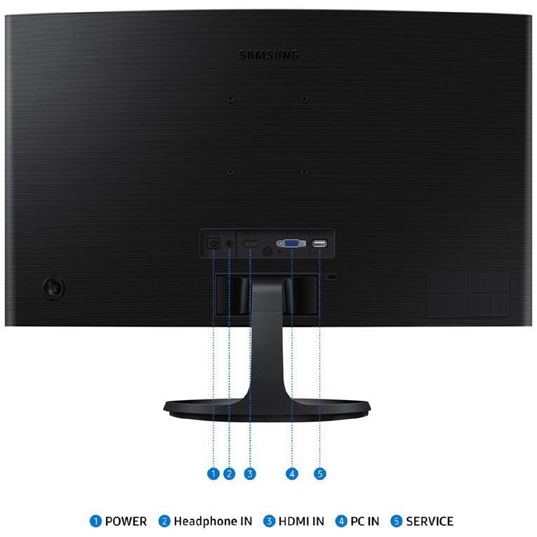 Samsung 27" S36GD FHD 100Hz Curved Monitor, , hi-res