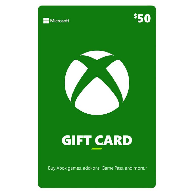 Xbox Gift Card $50, , hi-res