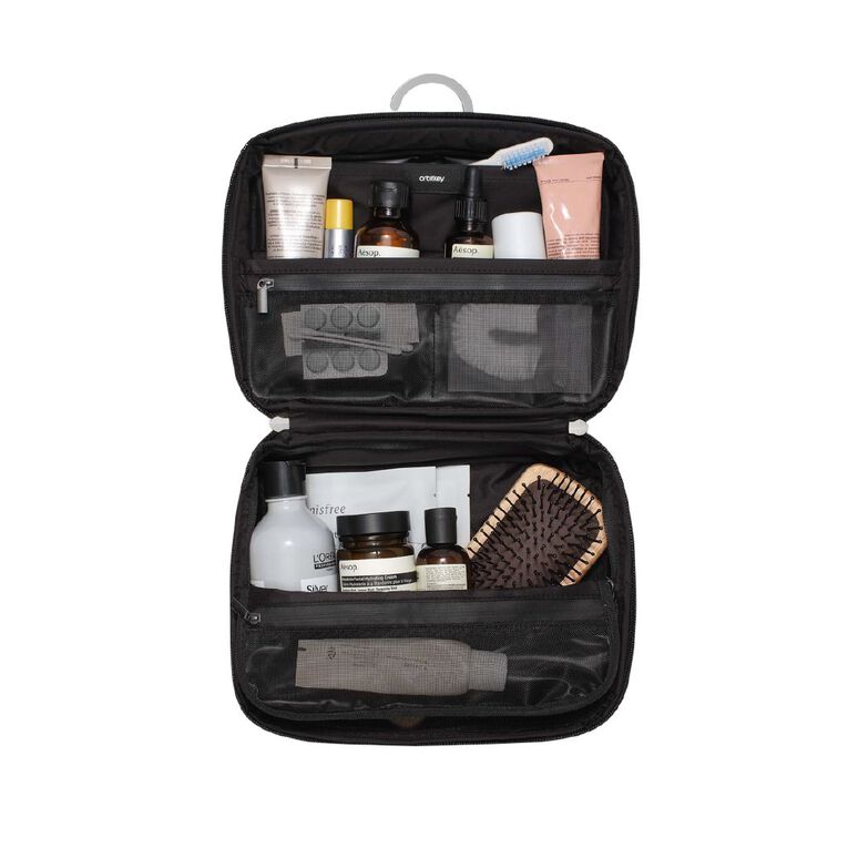 Orbitkey Hanging Toiletry Pouch - Black, , hi-res