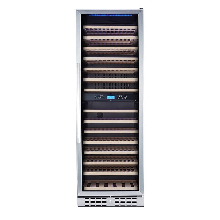 Tuscany 160 Bottle Dual Zone Wine Cooler Noel Leeming