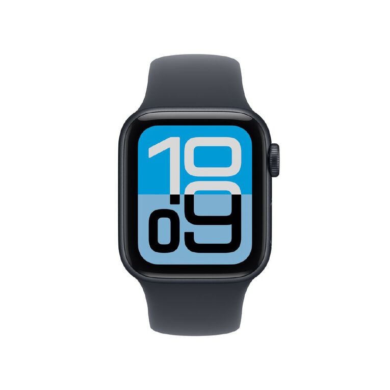 Apple Watch SE 3 Cellular 40mm Midnight Aluminium Case with Midnight Sport Band S/M, , hi-res