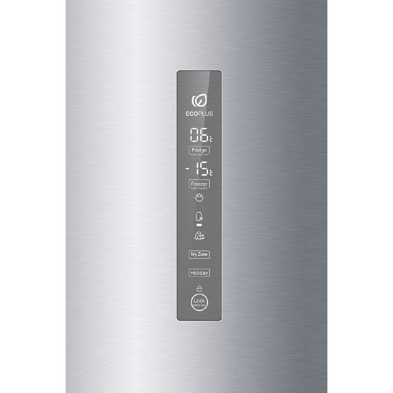 Haier 450 Litre Bottom Mount Refrigerator Silver Noel Leeming
