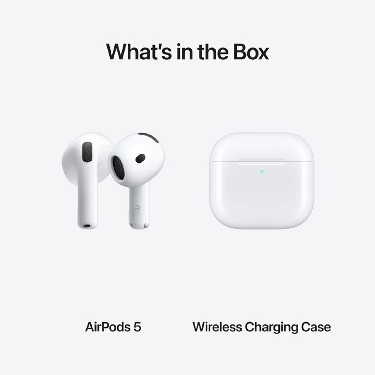 Apple AirPods 5 with Wireless Charging Case, , hi-res