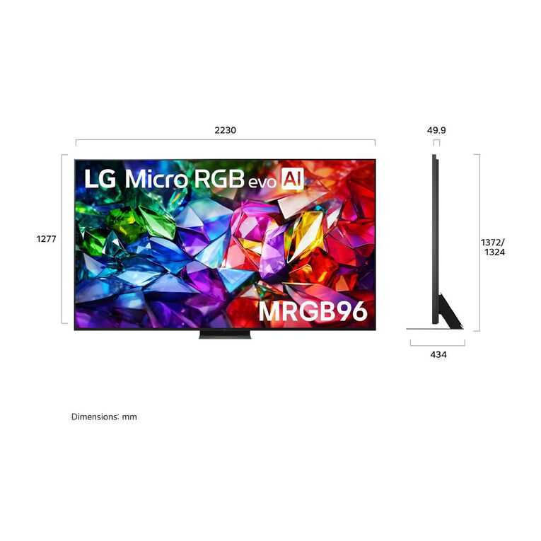 LG 100 Inch MRGB96 AI 4K LED Smart TV, , hi-res