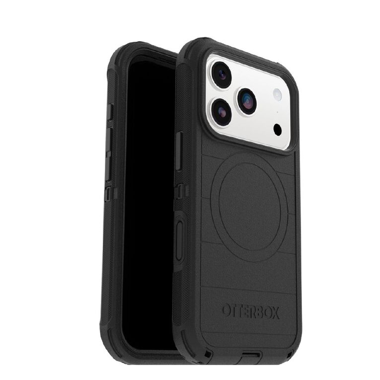 OtterBox Defender Pro Series MagSafe Case for iPhone 17 Pro - Black, , hi-res