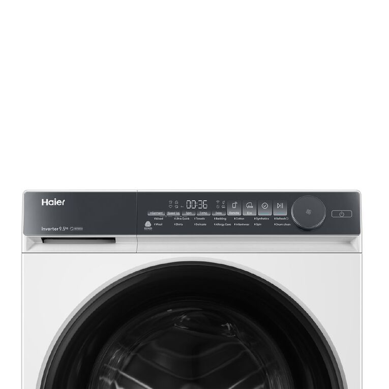 Haier 9.5kg 500 Series Front Load Washer - White, , hi-res