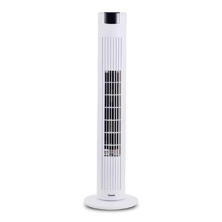 Goldair 80cm Electronic Tower Fan, , hi-res