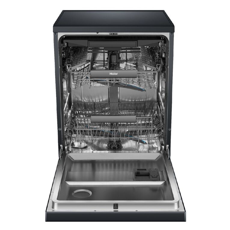 Haier 600 Series Freestanding Dishwasher - Black, , hi-res