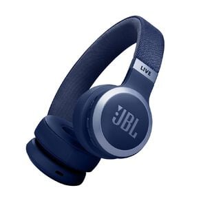 JBL Live 670NC Wireless On-Ear Noise Cancelling Headphones - Blue