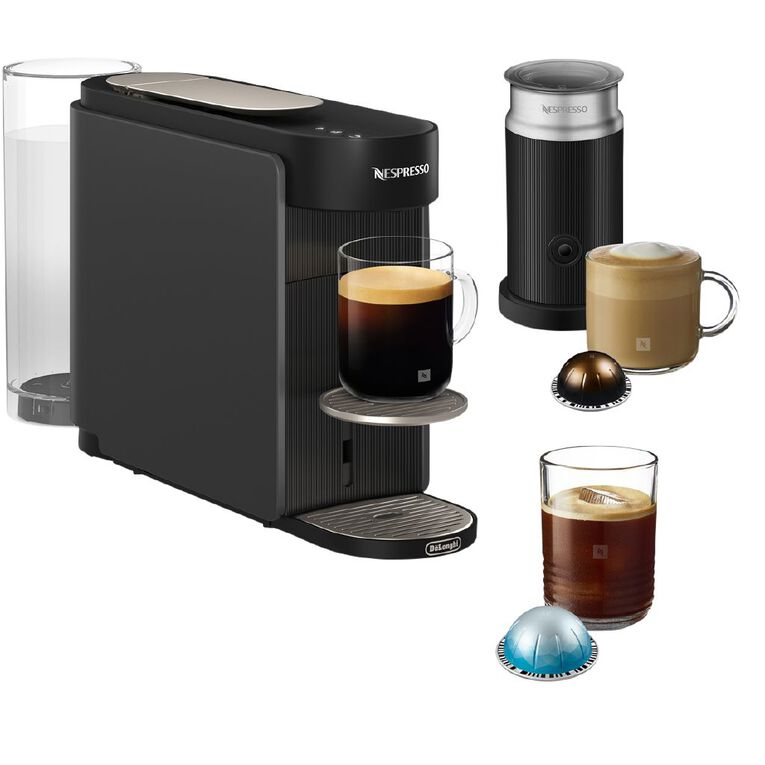 Nespresso Vertuo Up Capsule Coffee Machine By De'Longhi - Titanium Grey, , hi-res
