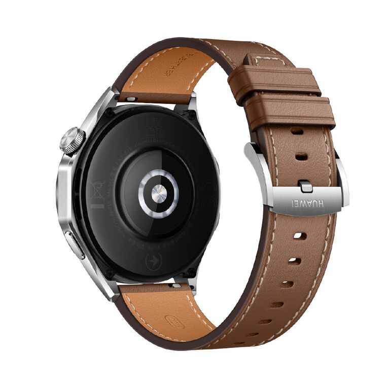 Huawei Watch GT 4 46mm - Brown Leather Strap, , hi-res