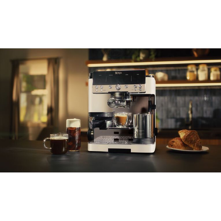 Ninja Luxe Cafe Manual Espresso Machine - Oat Milk, , hi-res