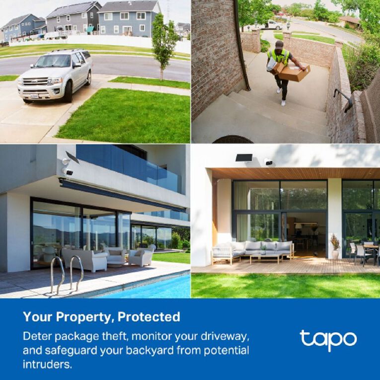 TP-Link Tapo C400 Solar-Powered Security Camera Kit (Tapo C400 + Tapo A201), , hi-res