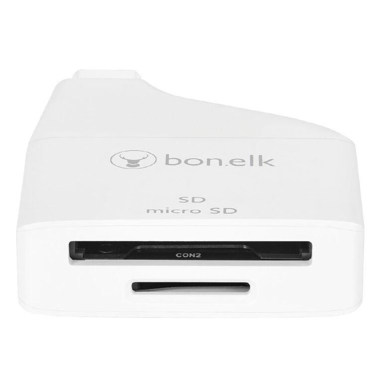 Bonelk USB-C to MicroSD/SD Adapter - White, , hi-res