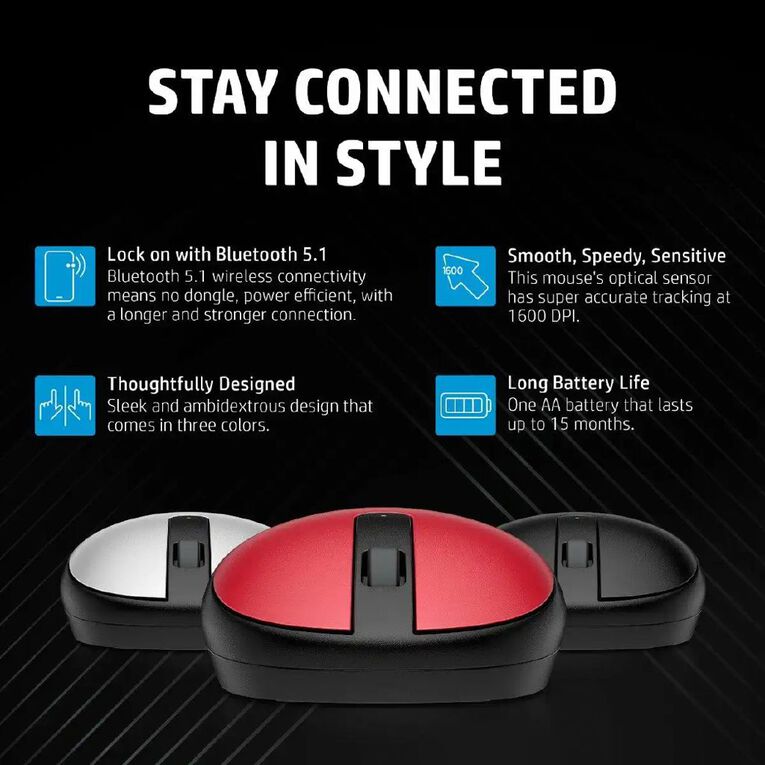 HP 240 Bluetooth Mouse - Pike Silver, , hi-res