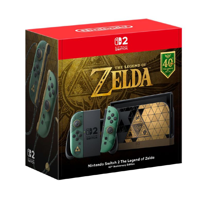 Nintendo Switch 2 Console The Legend of Zelda 40th Anniversary Edition, , hi-res