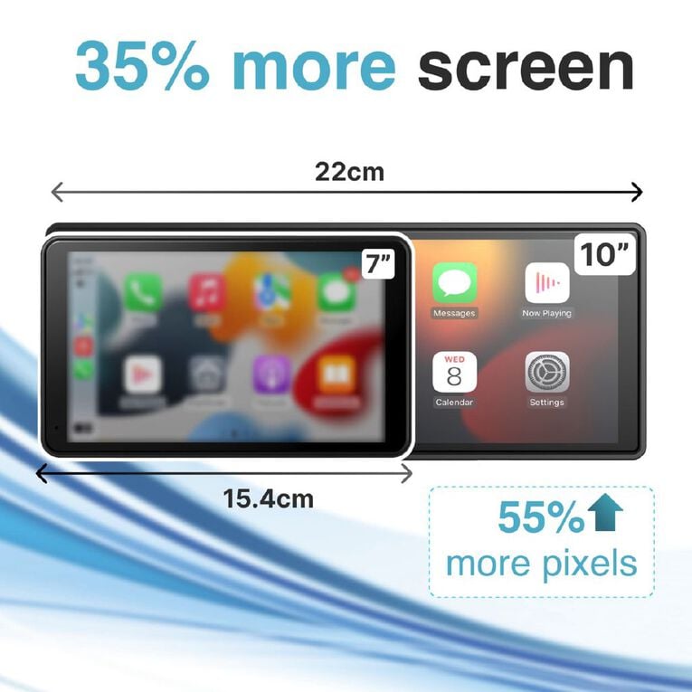 Laser Wireless CarPlay & Android Auto 10in Screen, , hi-res