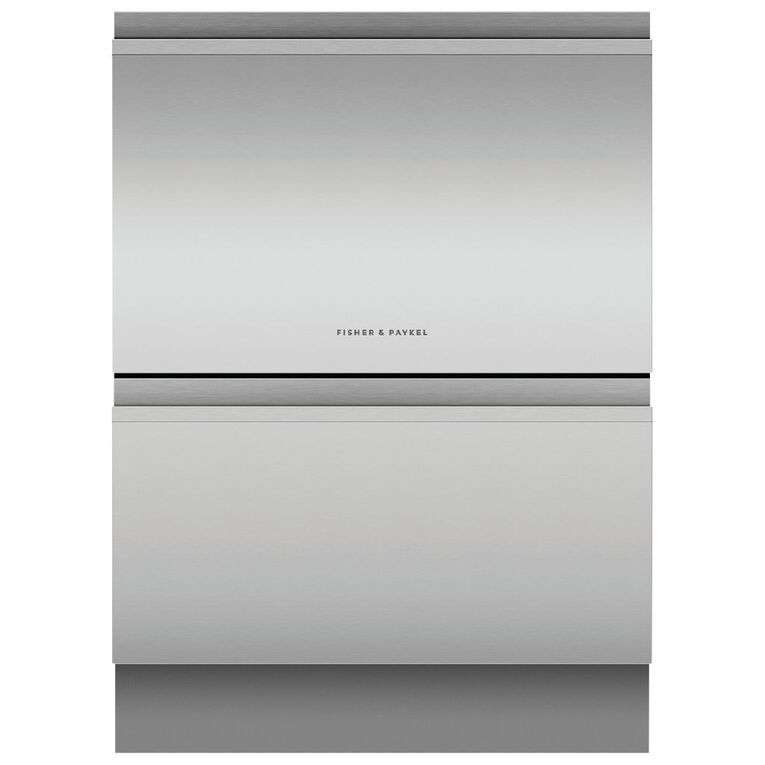 Fisher & Paykel 60cm Series 9 Double Dishdrawer - Stainless steel, , hi-res
