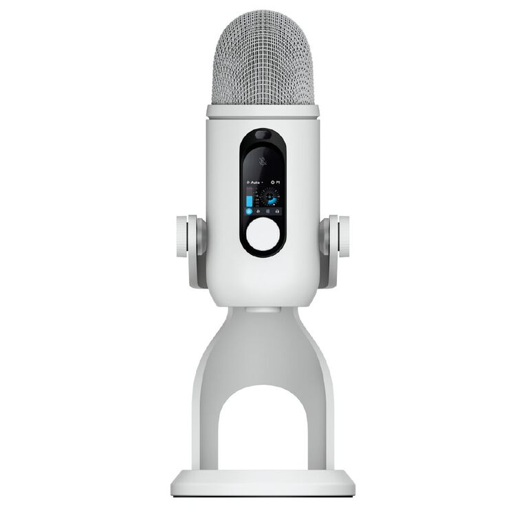 Logitech G Blue Yeti 2 Adaptive Multi-Pattern USB Microphone - White, , hi-res