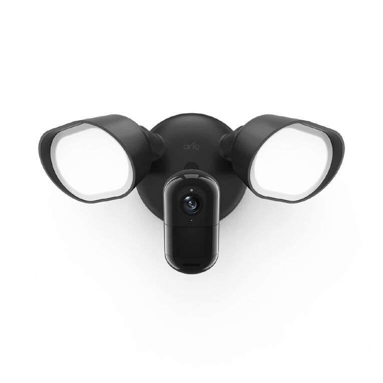 Arlo Wired Floodlight Camera - Black, , hi-res