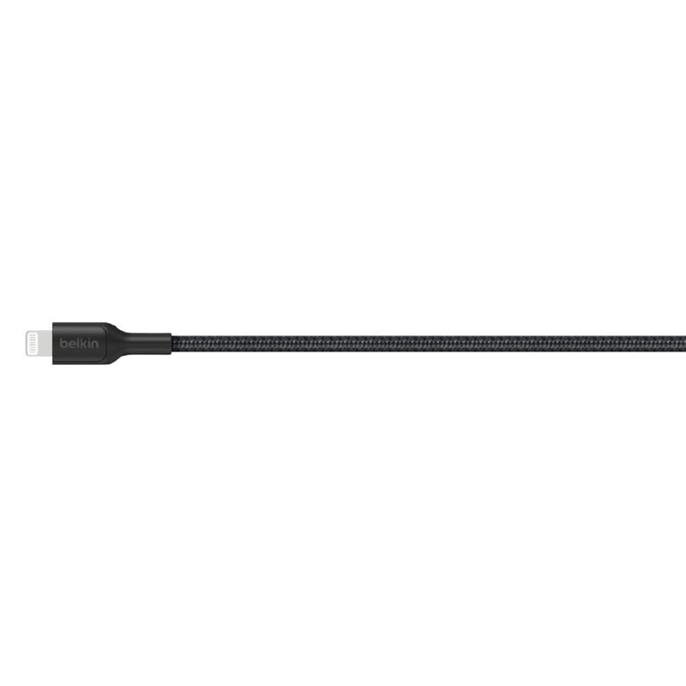 Belkin BoostCharge Pro Braided USB-A Cable with Lightning Connector 2m - Black, , hi-res